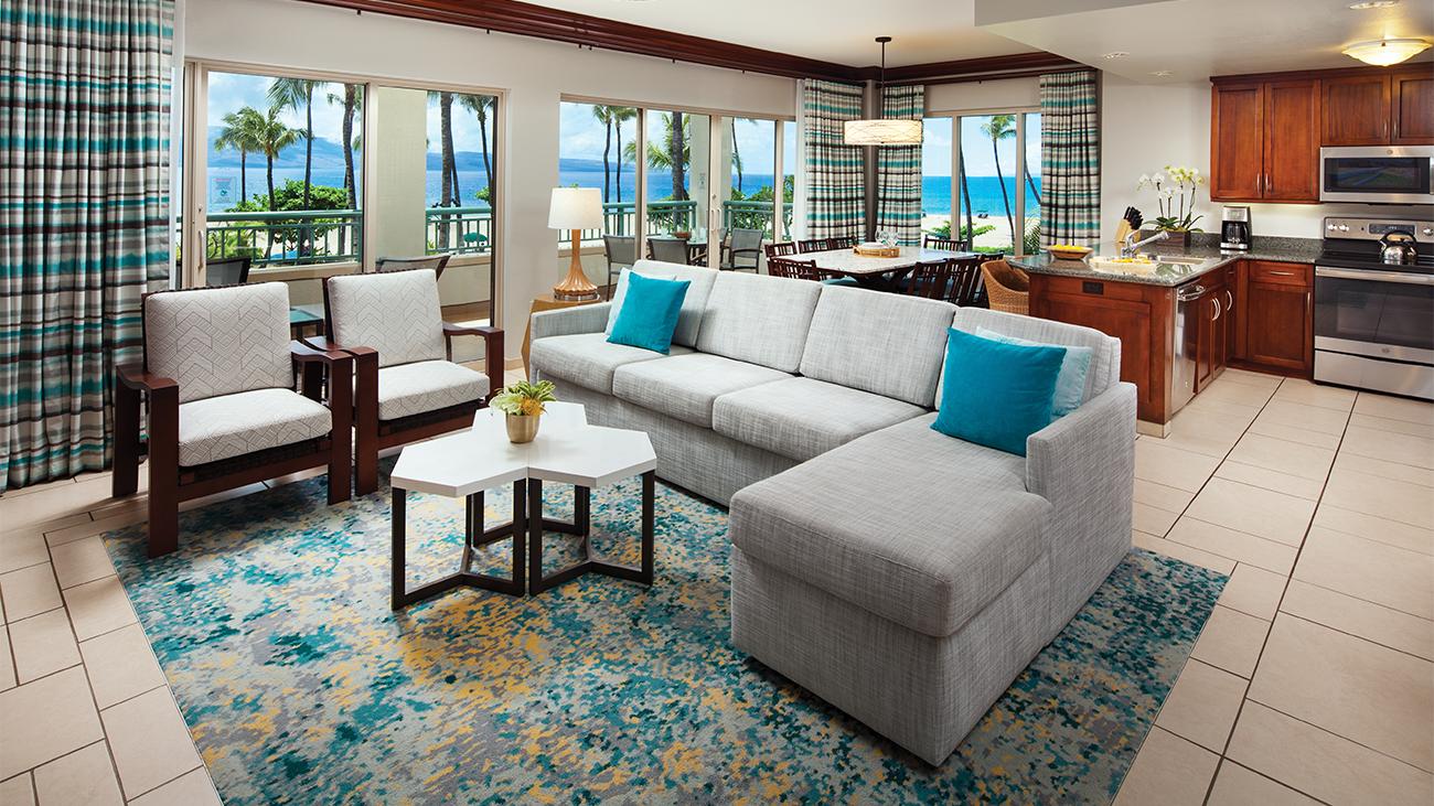 Living Room and Dining Room